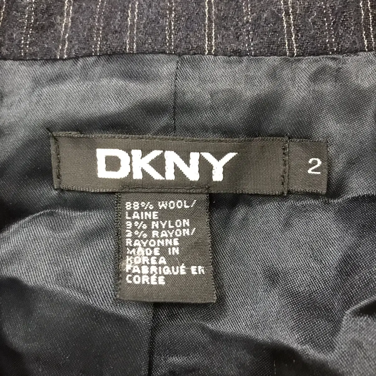 DKNY 크롭 울 모직자켓 [여성55]