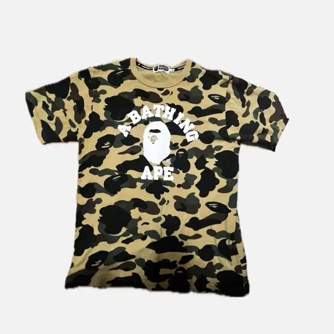 BAPE 베이프 카모 반팔 M