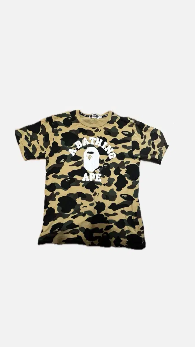 BAPE 베이프 카모 반팔 M