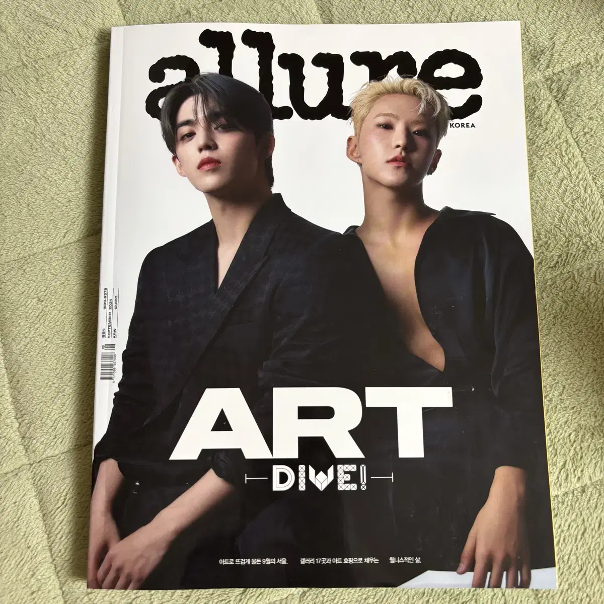 탈덕처분)세븐틴 allure 호시 에스쿱스 잡지