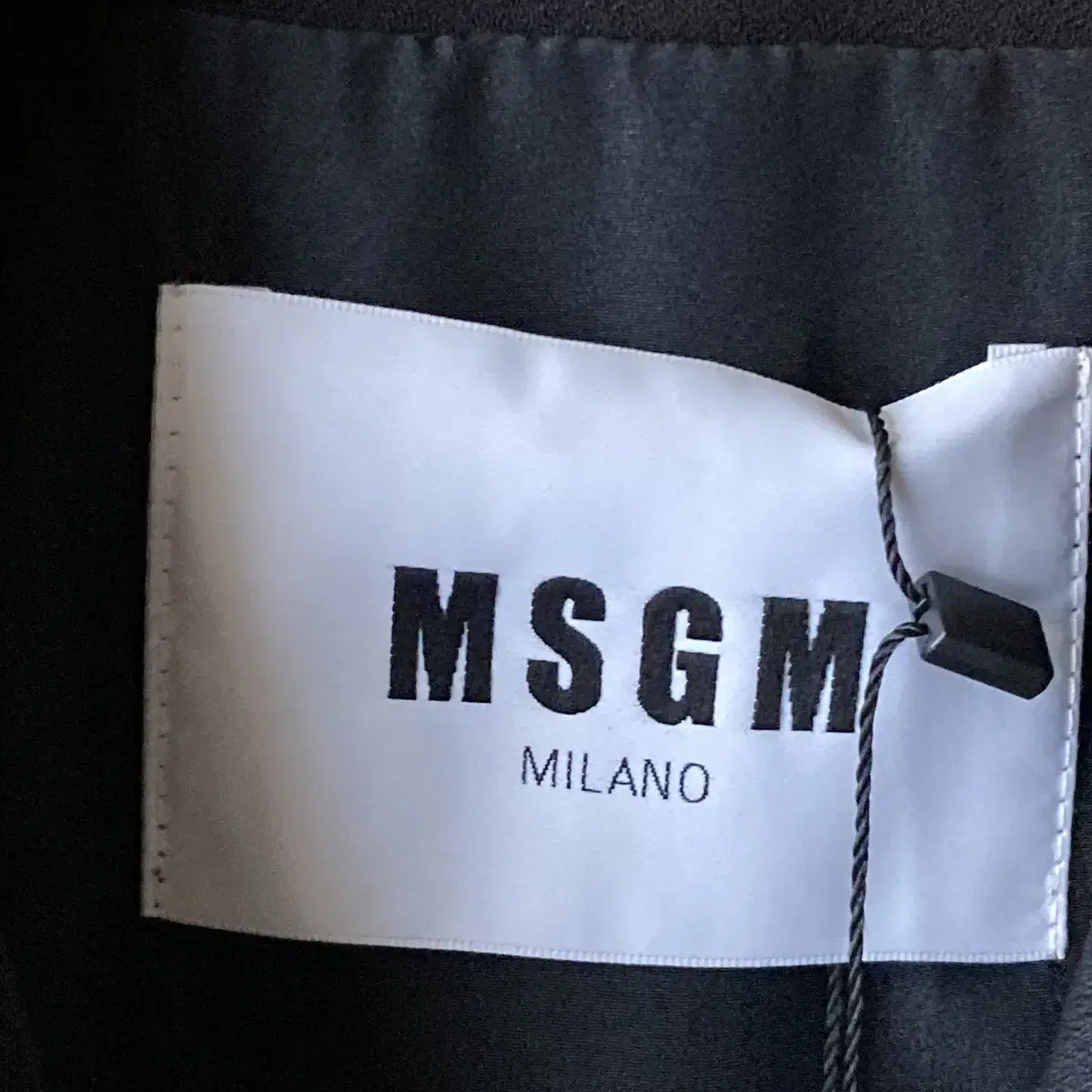 MSGM 블랙 자켓