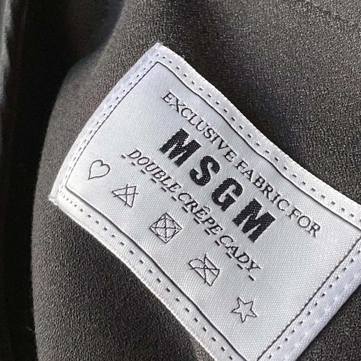 MSGM 블랙 자켓