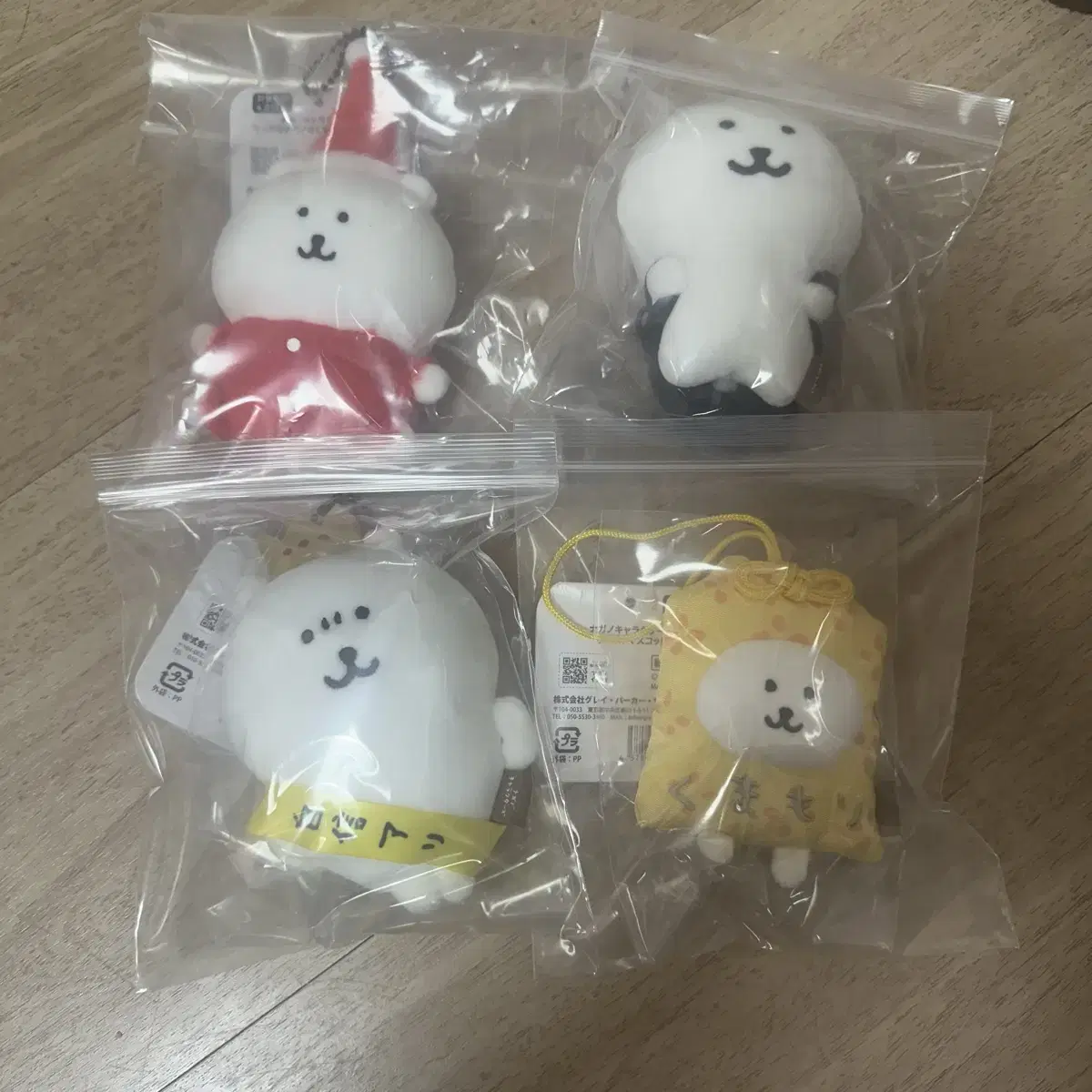 산타 농담곰, 가방 농담곰, 왕관 농담곰, 오마모리 농담곰 일괄판매