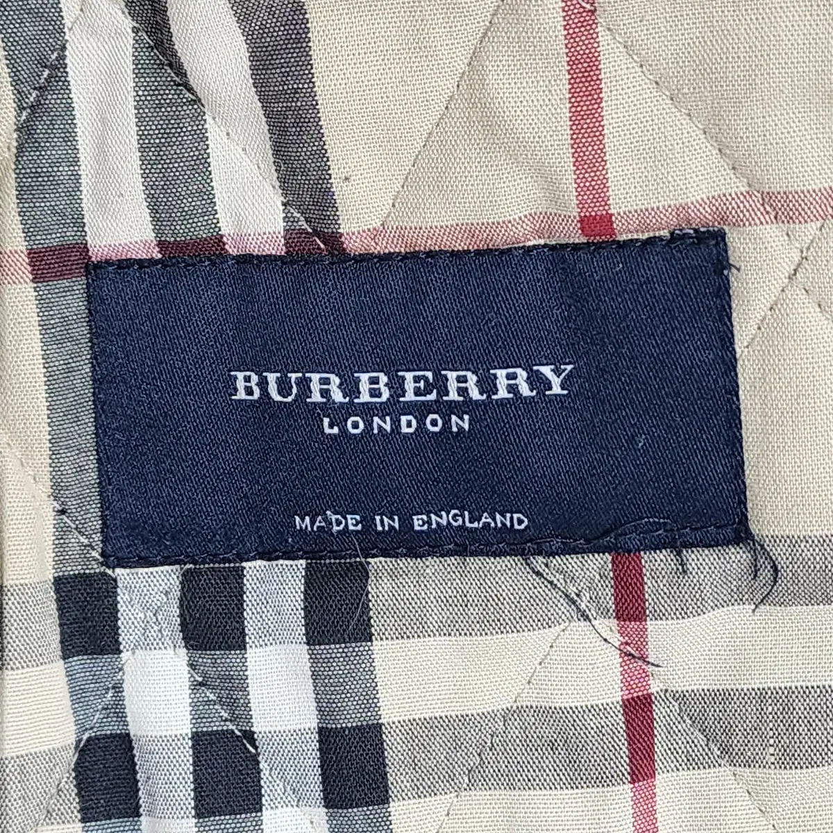 [L] Burberry 버버리 다이아몬드 퀼팅 자켓