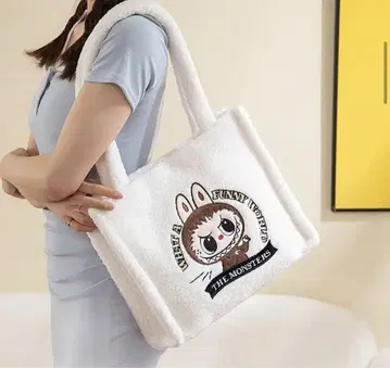 라부부모모코 토트백