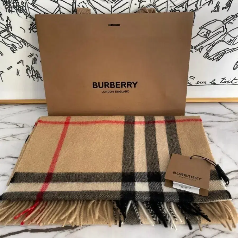 burberry 버버리 캐시미어 목도리