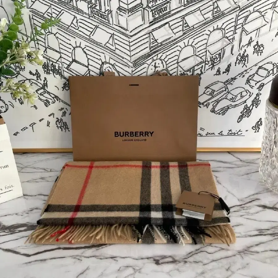 burberry 버버리 캐시미어 목도리