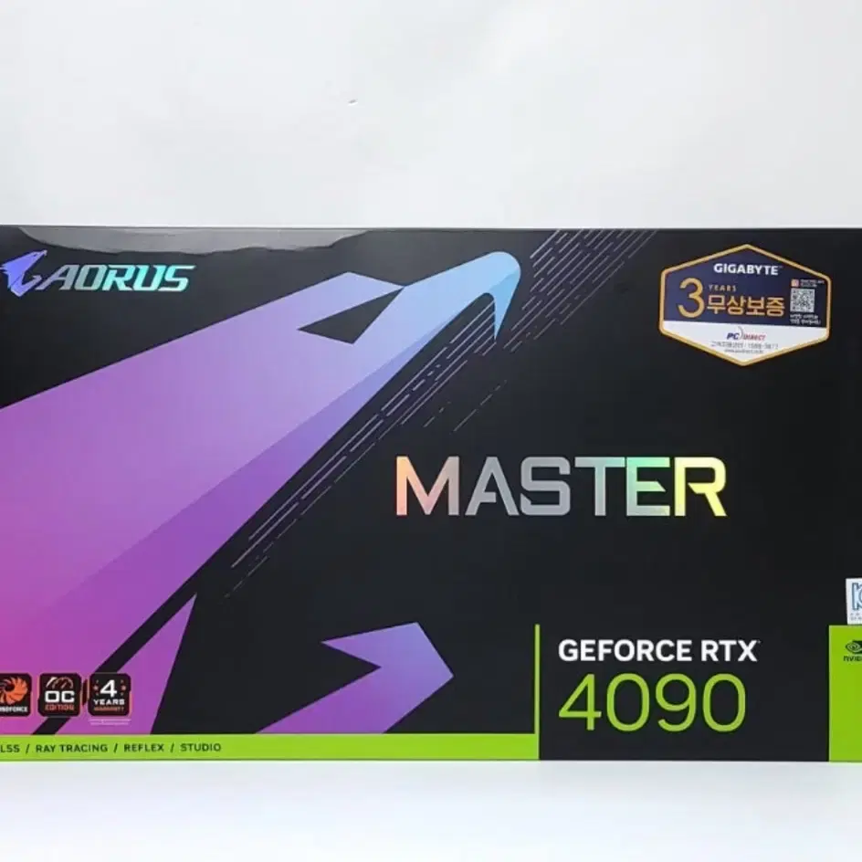 GIGABYTE  AORUS RTX4090 MASTER 24GB