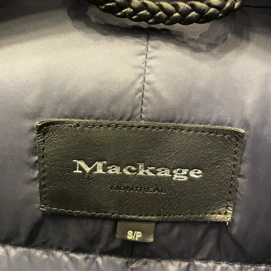 Mackage 맥케이지 구스다운 경랑 패딩 55