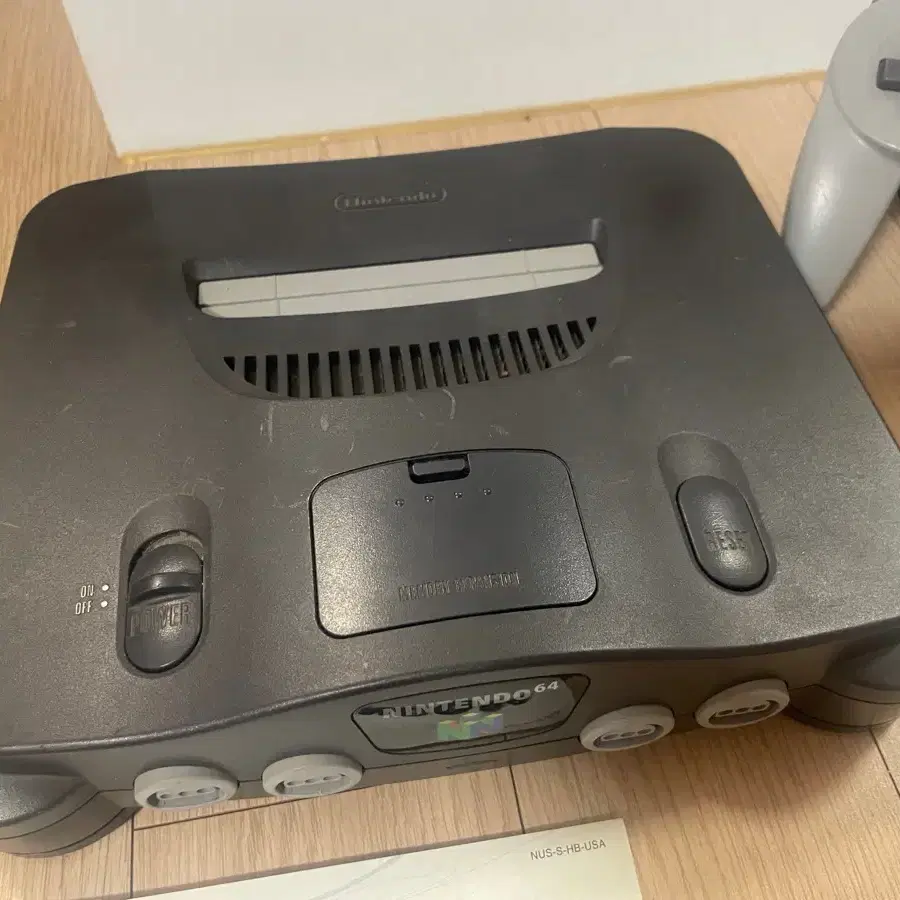 (북미판) Nintendo 64 닌텐도 64 게임 컨트롤러 본체 세트