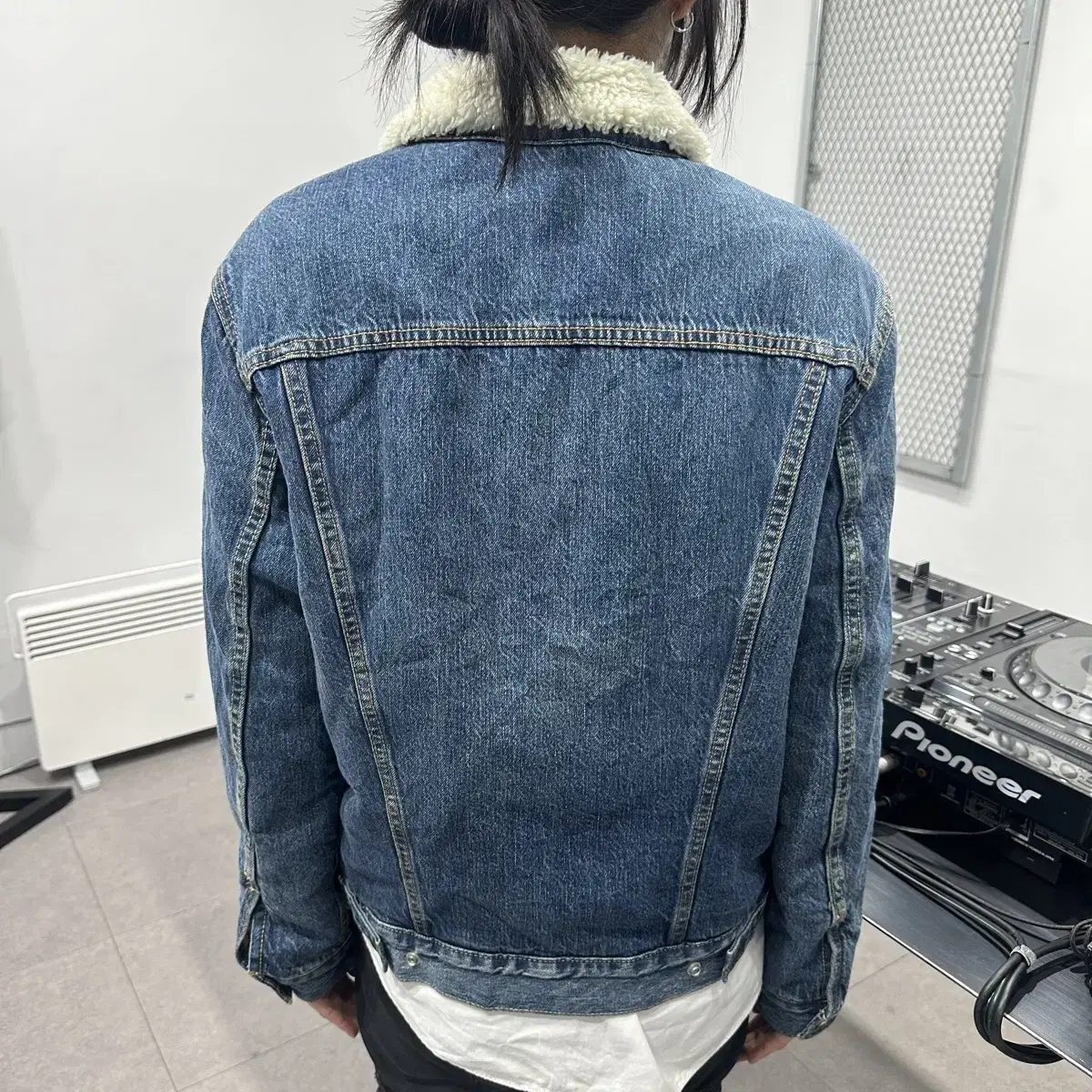 Levi's 중청 쉐르파 자켓