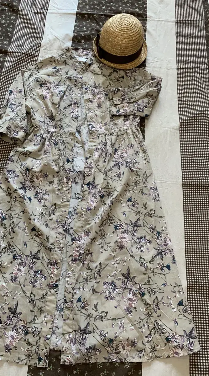 Japanese Vintage Cecil McBee Flower ONEPIECE