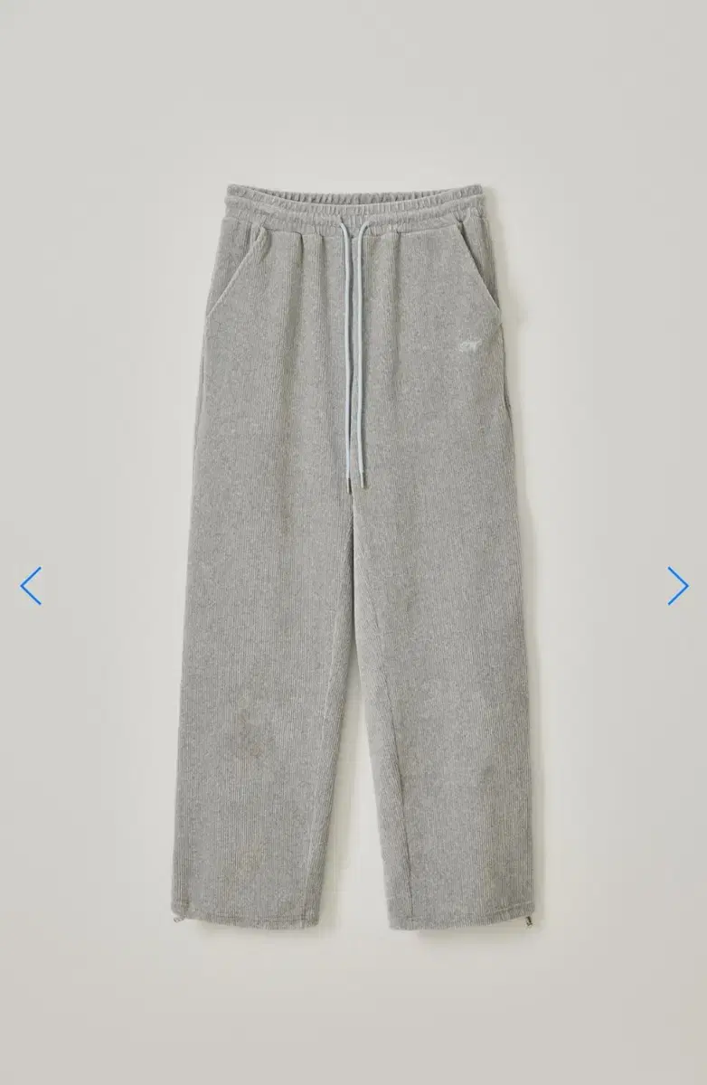 타낫 T/T Velour ribbed sweatpants