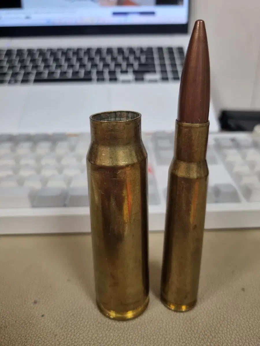 20mm발칸,50bmg 모형탄입니다.