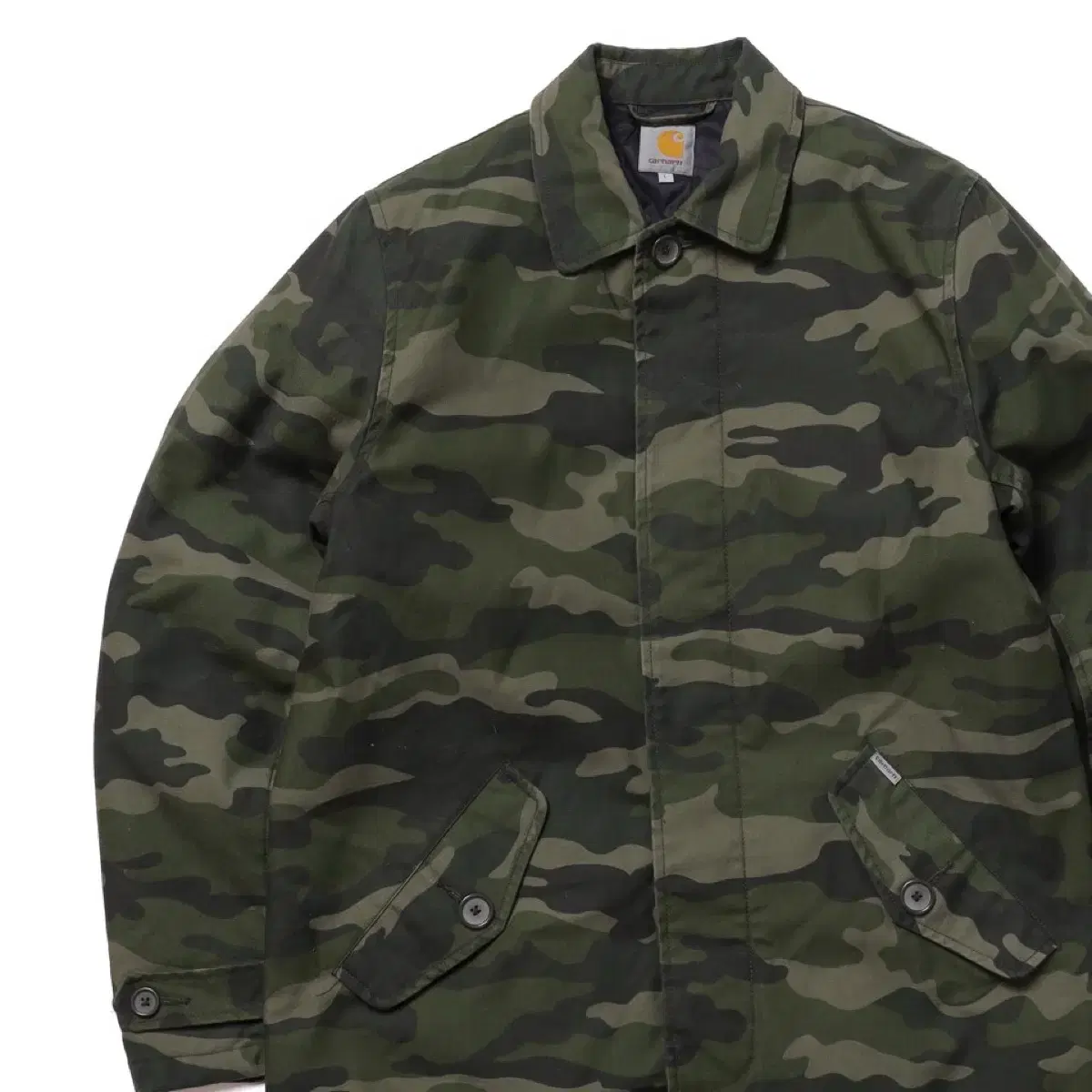 Carhartt Camo Pattern Harris Trenchcoat