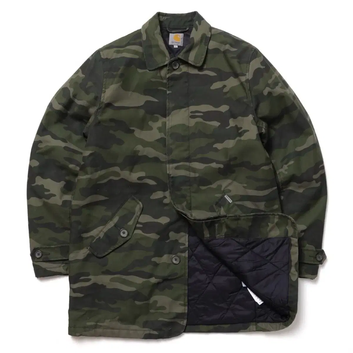 Carhartt Camo Pattern Harris Trenchcoat