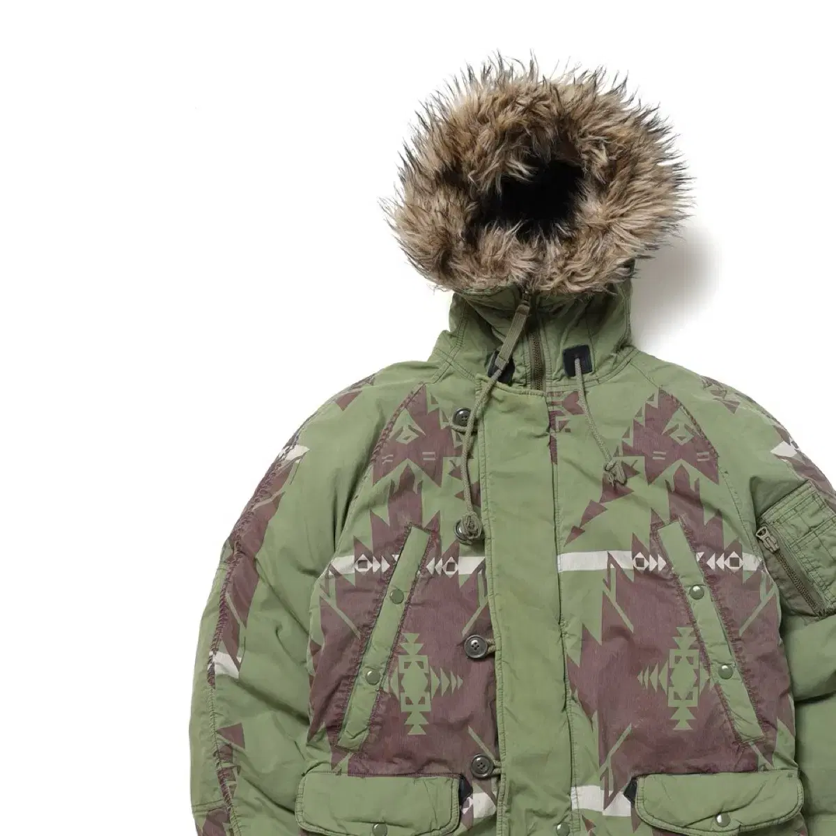 Denim & Supply Aztec Pattern N3B Parka