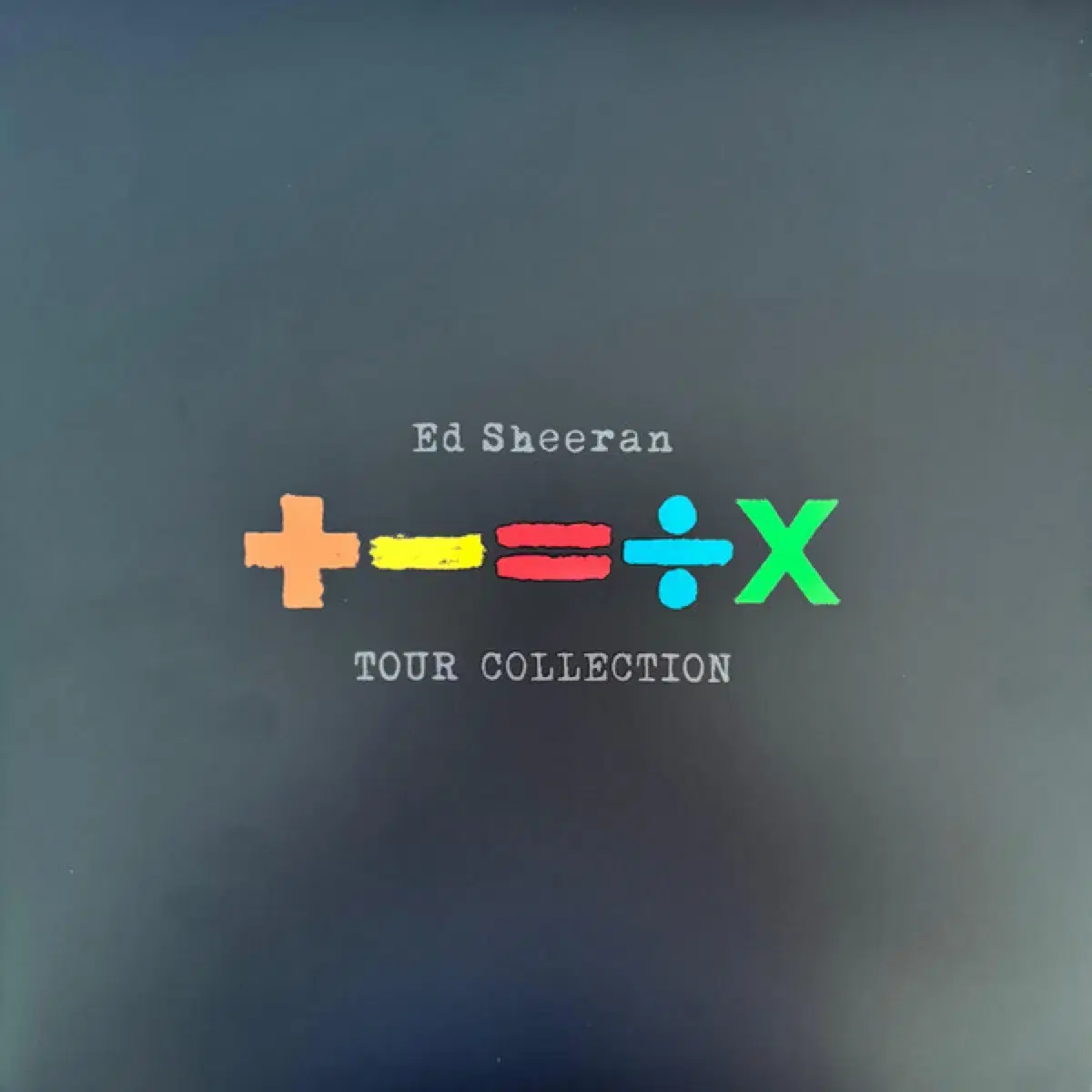 에드 시런 LP (Ed Sheeran 투어컬렉션) 스플래터 넘버링 한정반