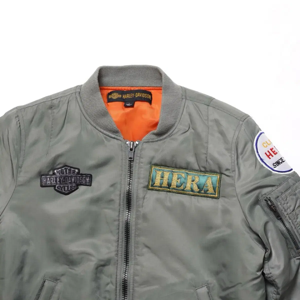 Harley-Davidson Embroidery Bomber Jacket