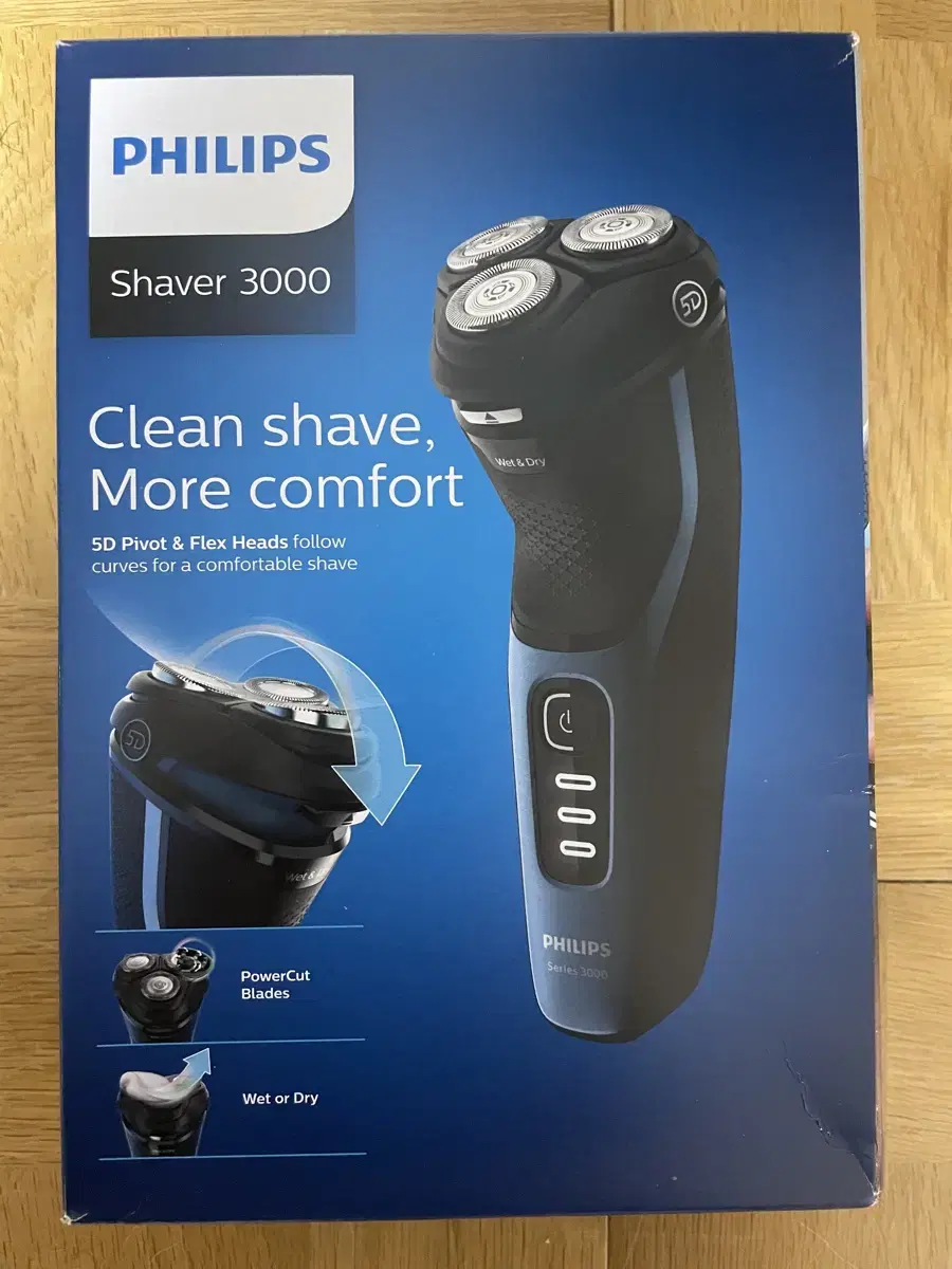 필립스 philips shaver 3000 면도기