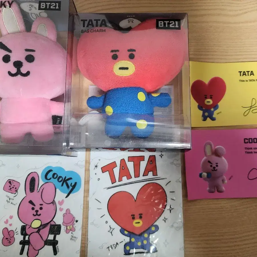 BT21 타타,쿠키 인형 팔아요