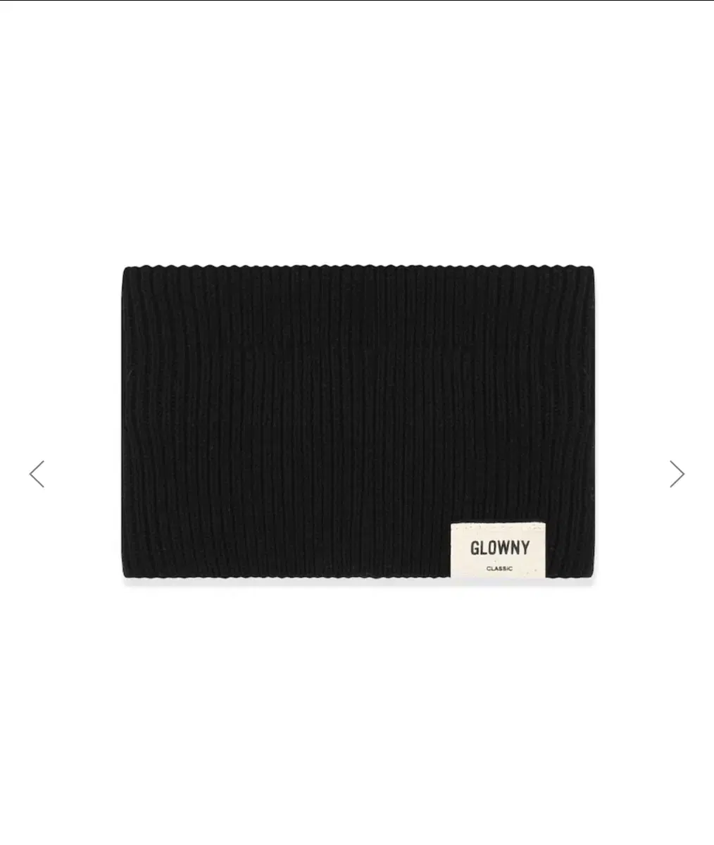 EVERYDAY G KNIT HAIRBAND (BLACK)