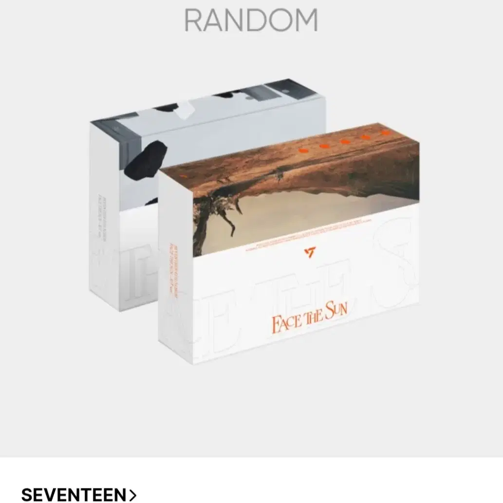 세븐틴 FACE THE SUN 키트ver. KIT ver.