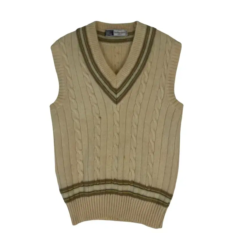 (Male / M) Burberry Twisted Wool Knit Vest