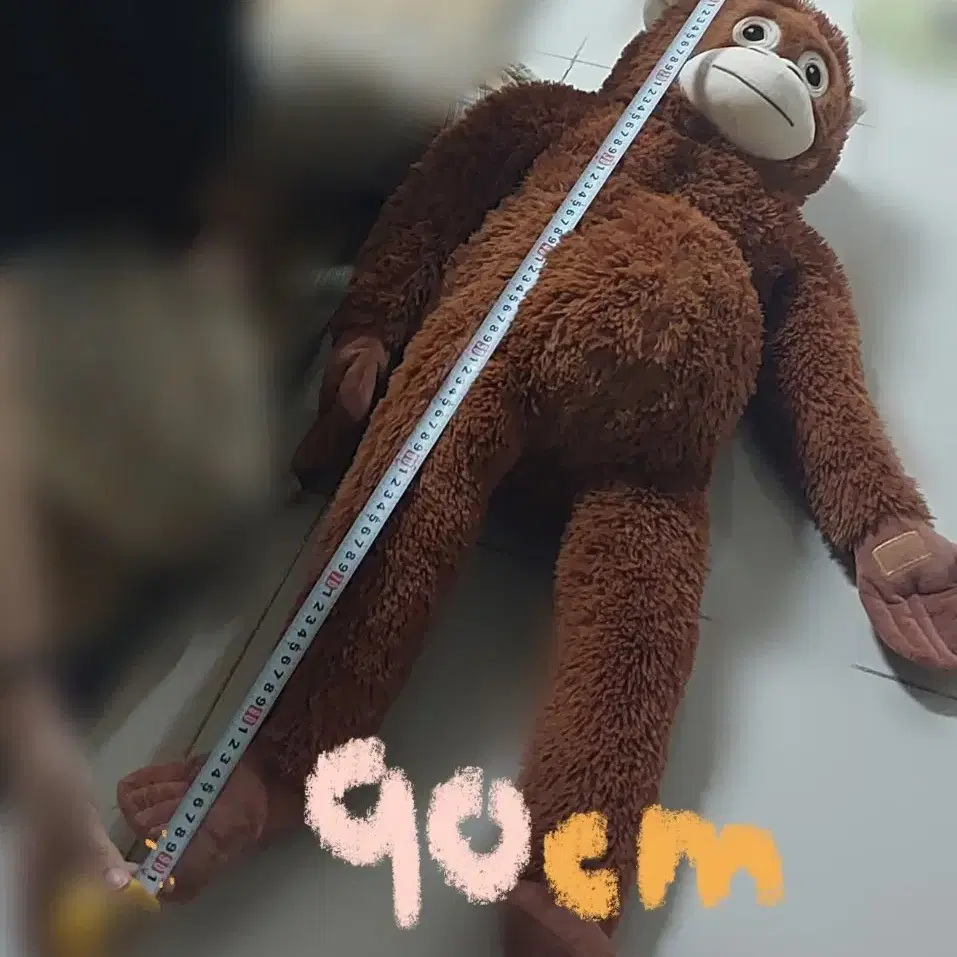 오랑우탄 우탄이 인형 팔아요!(90cm) [급처!!]