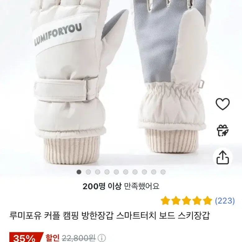 스키장갑