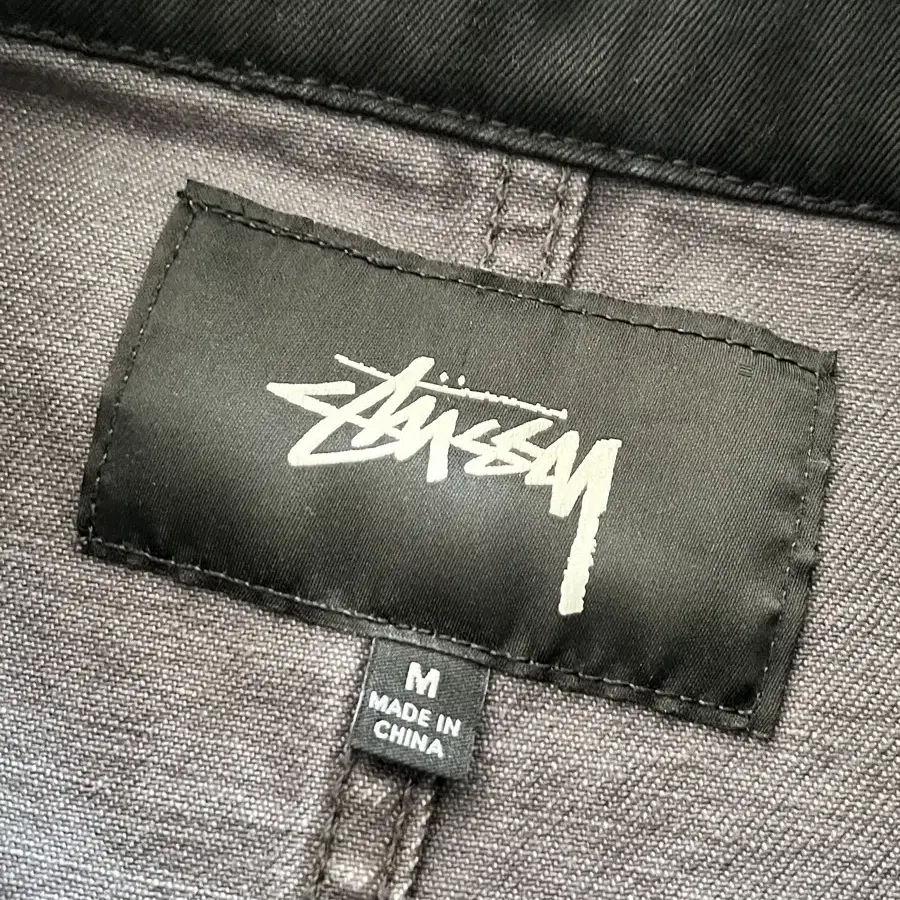 stussy 스투시 초어 데님 자켓 그레이 M (100-105)