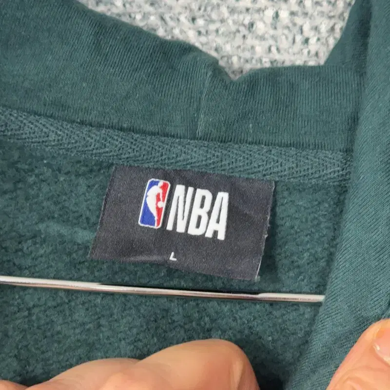 NBA 빅로고 멀티컬러 오버핏 후드티 L