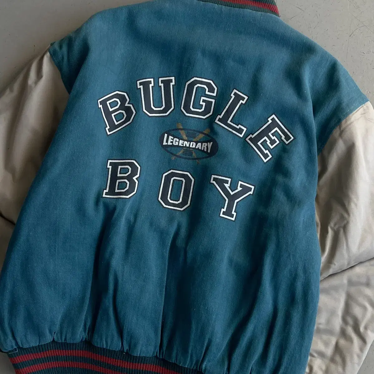 Bugle Boy 90's 레전더리 후드 바시티 자켓