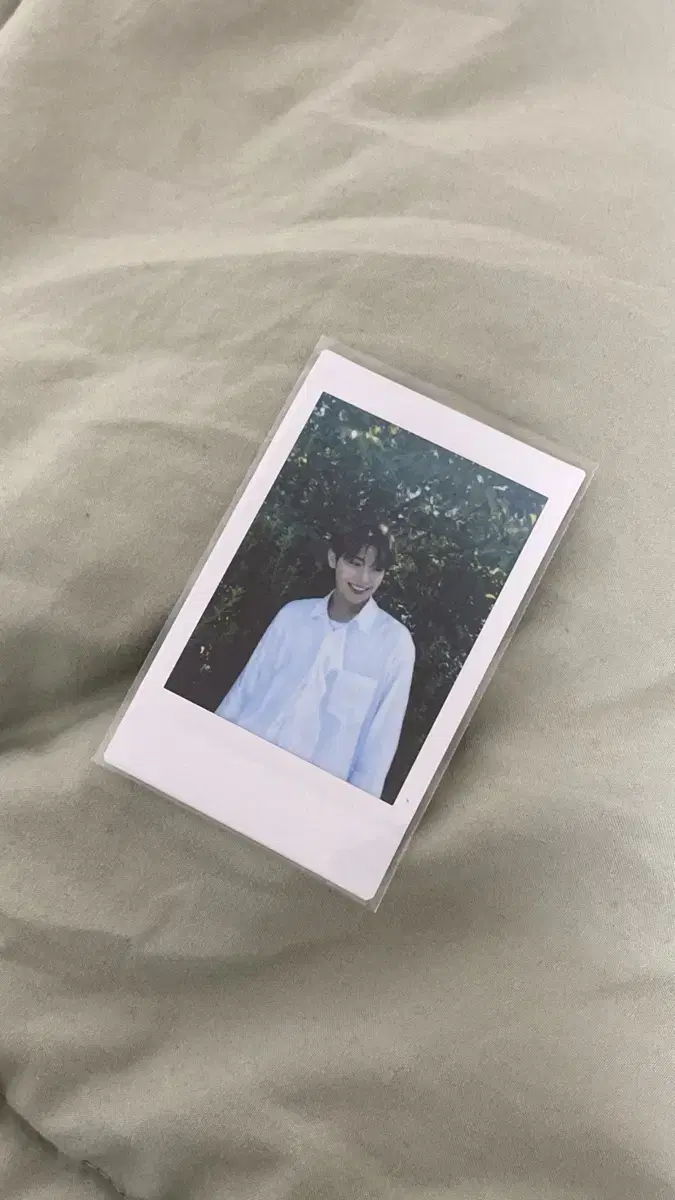 zerobaseone kim taerae photocard polaroid