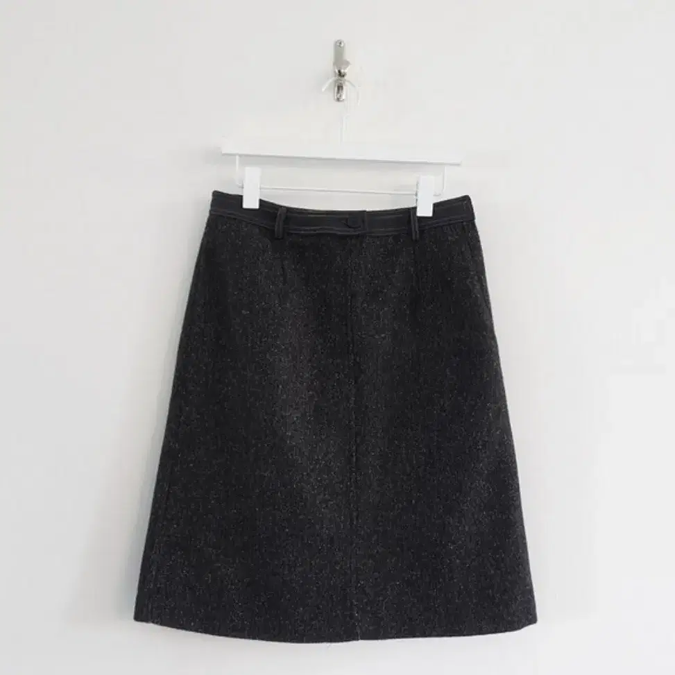 [새상품] 모크 m.o.k wool grain skirt M