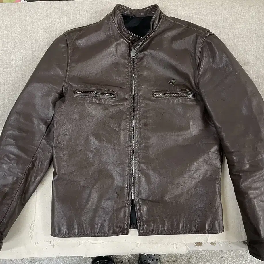 brooks leather 빈티지 브룩스 가죽자켓 60s