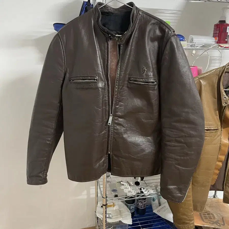 brooks leather 빈티지 브룩스 가죽자켓 60s 70s