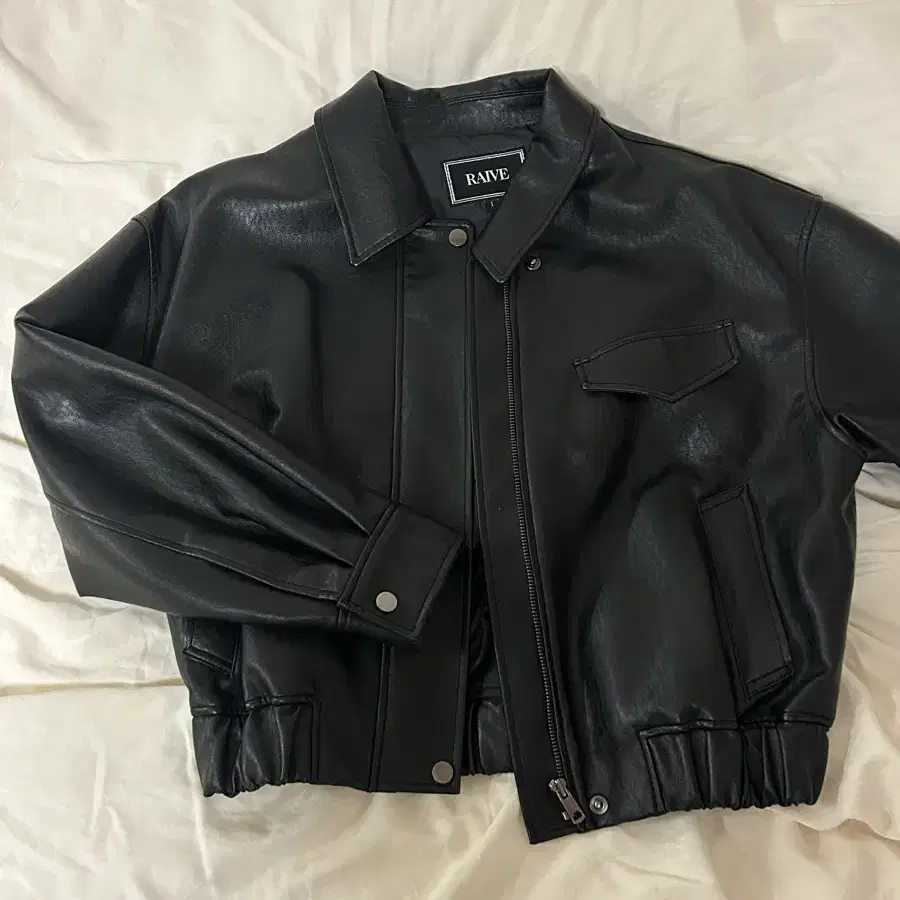 [레이브 Raive] 가죽자켓 Faux Leather Blouson Ja