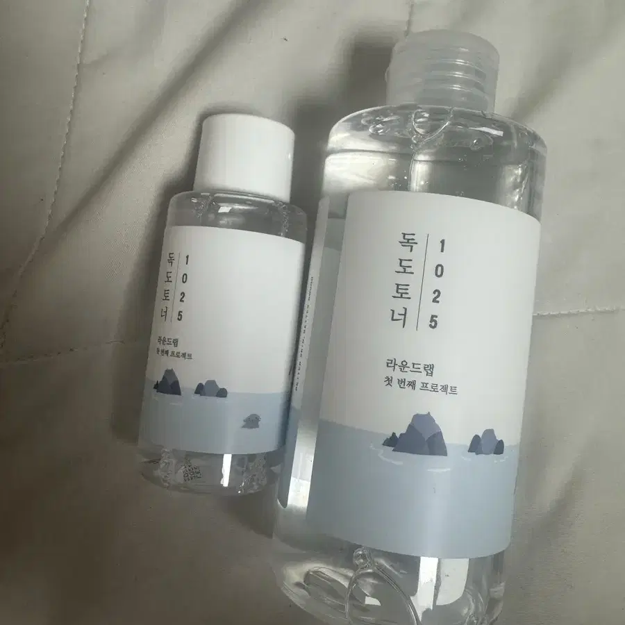 (미사용새상품)라운드랩 1025 독도 토너 200ml 기획 (+50ml