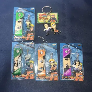 나루토 캐릭터 스트랩 키링 키링 세트
