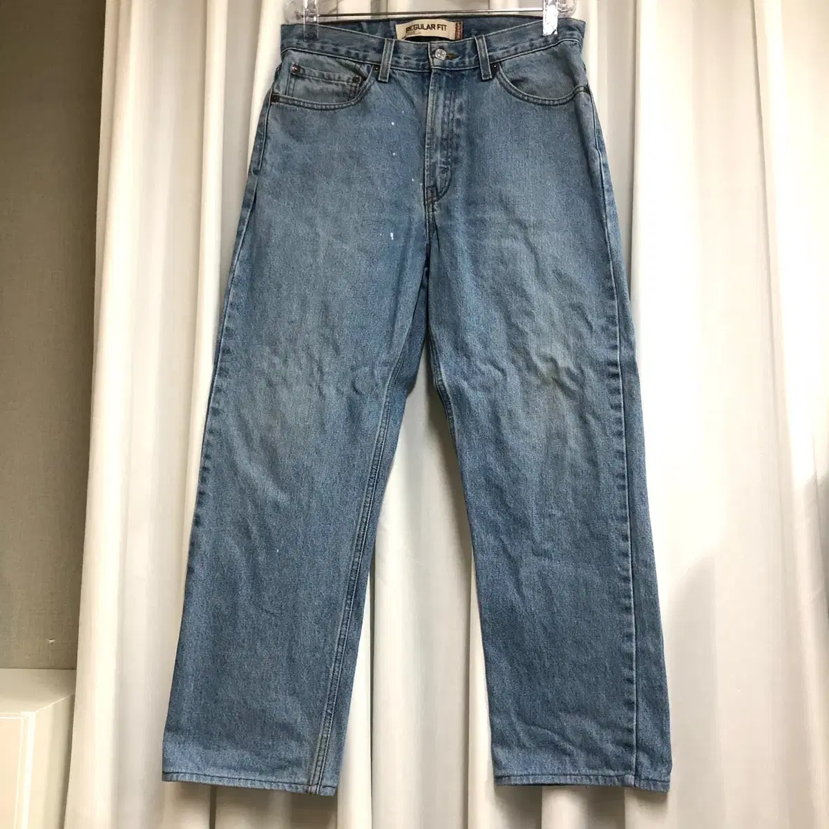 Levi's 505 레귤러 핏 데님 팬츠(W33)