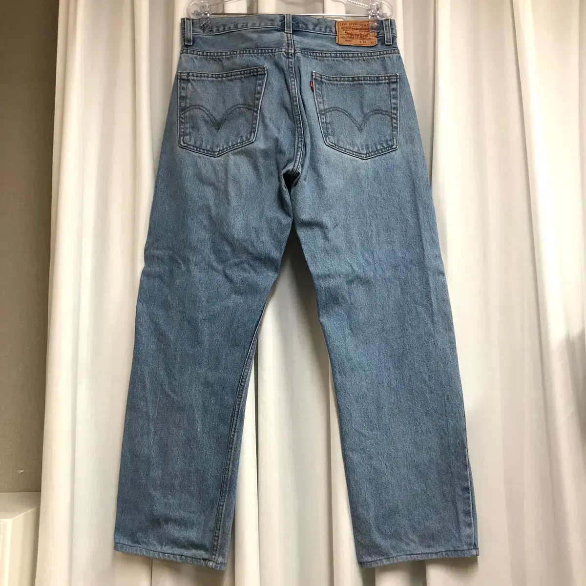 Levi's 505 레귤러 핏 데님 팬츠(W33)