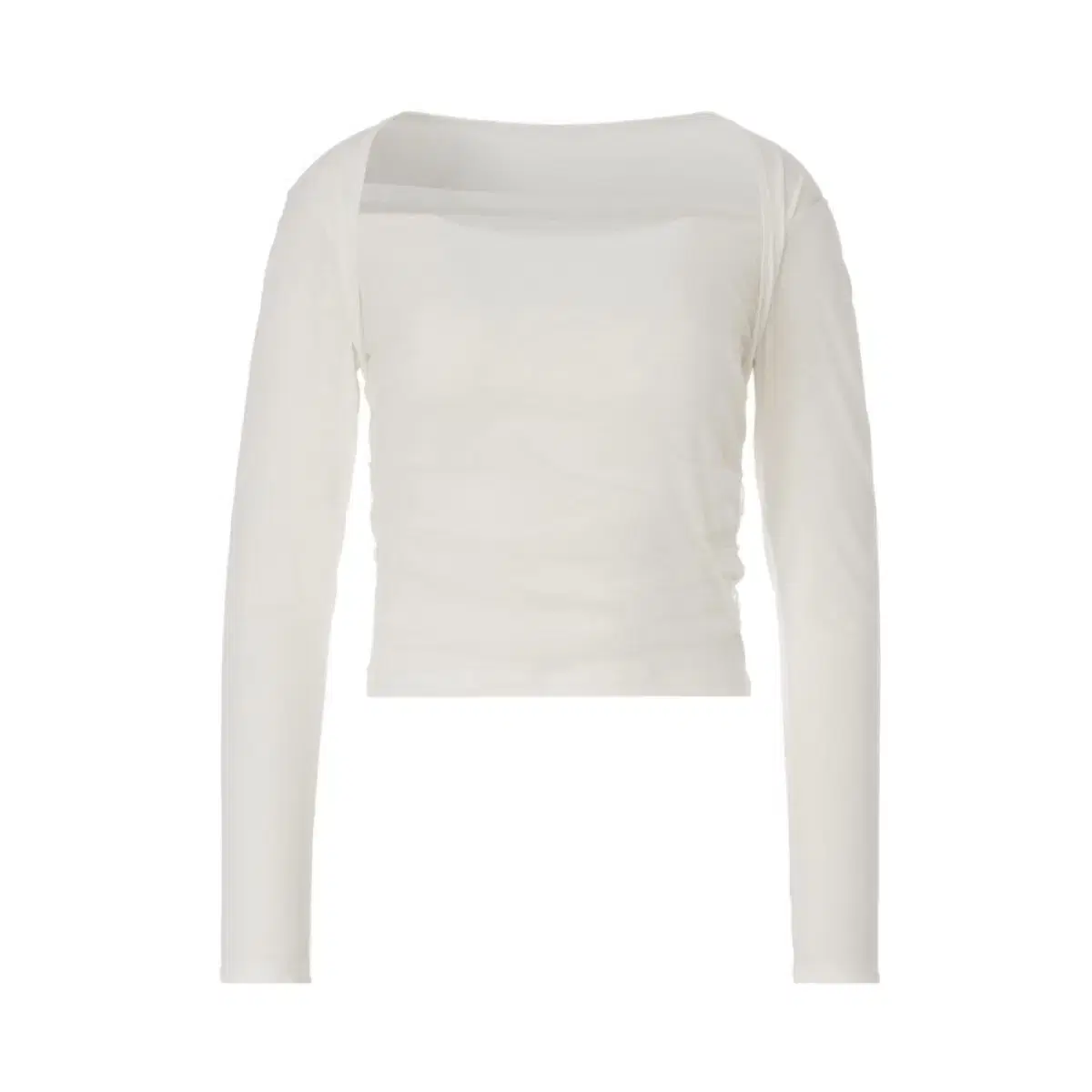 제니오 anne bolero long sleeve - ivory