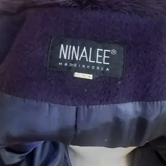 NINALEE 100%모직코트