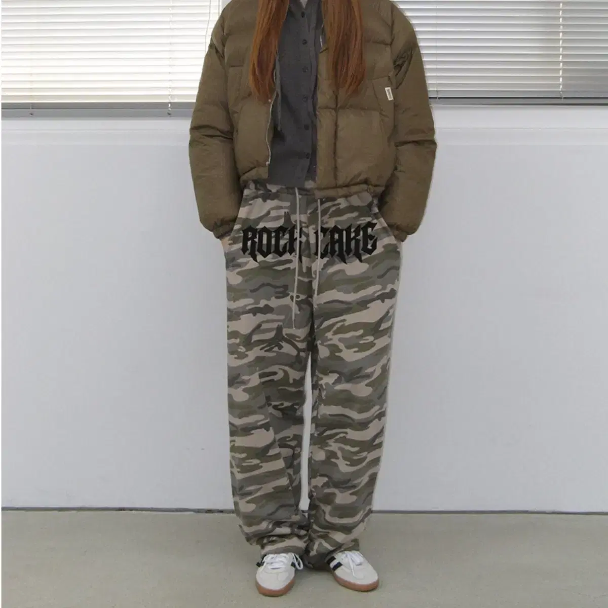 [락케이크] Camo Metal Graphics Pants