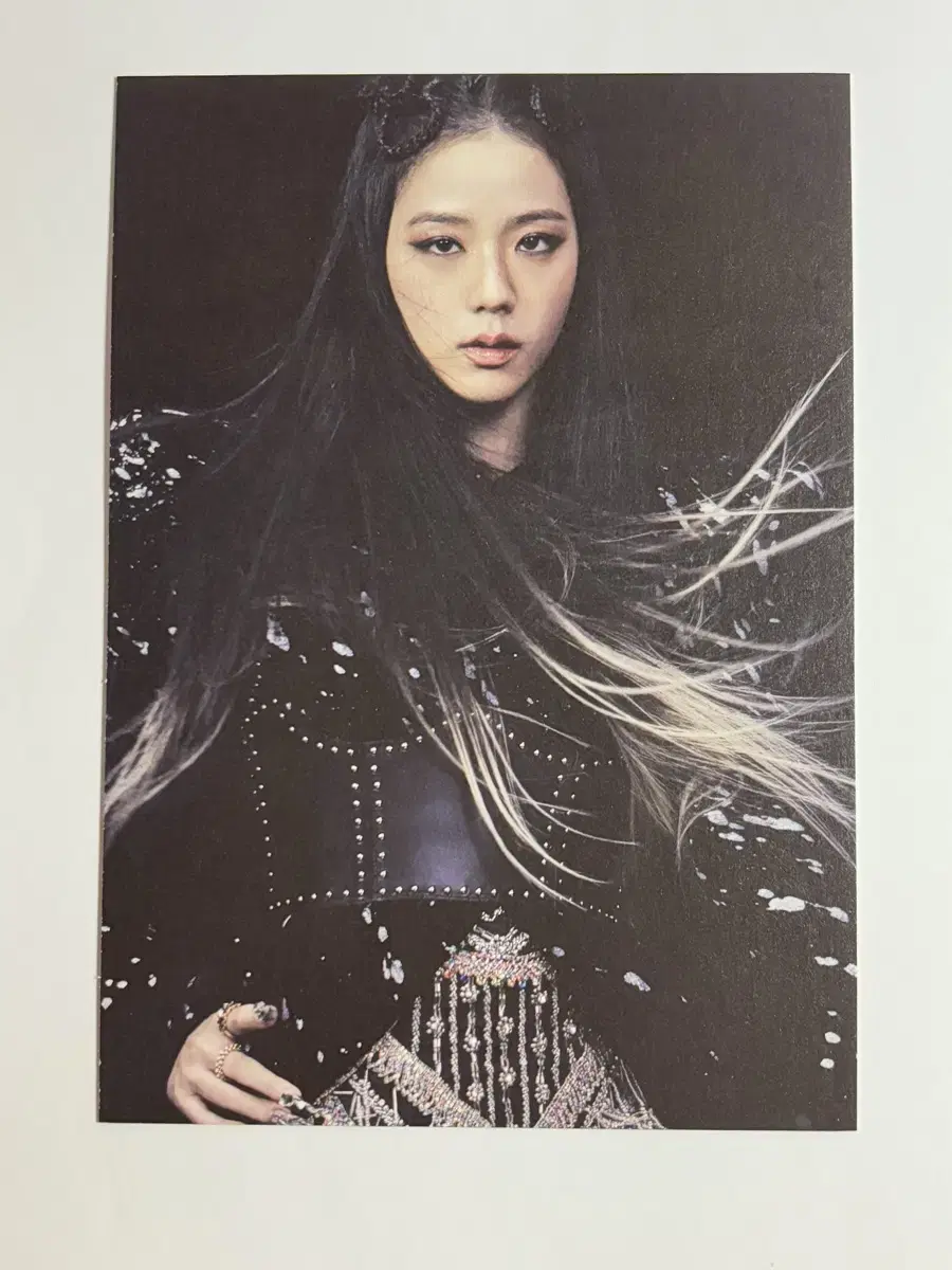 Black Pink Bone Pink Black ver jisoo postcard