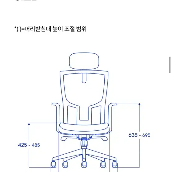 시디즈 T20 컴퓨터 책상 의자 블랙 (HF)