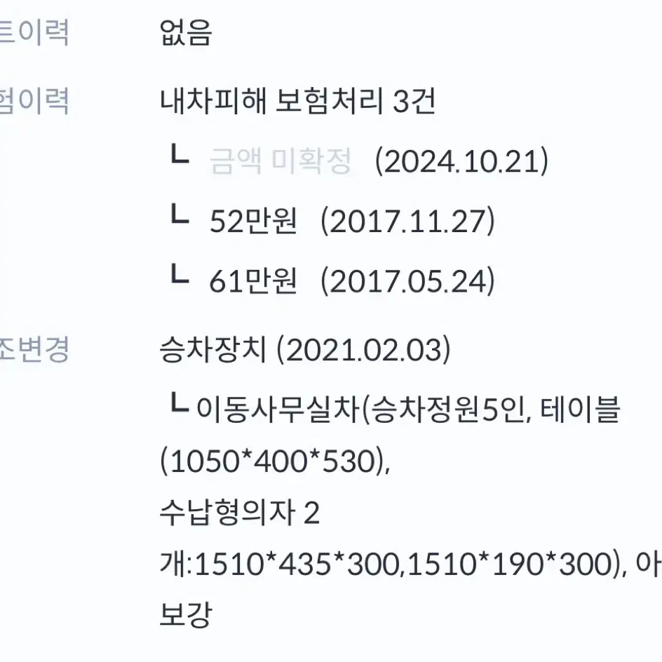 스타렉스 리무진(세미 캠핑카) 판매&대차