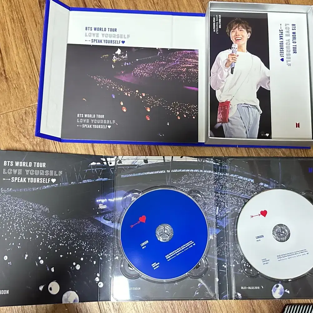 방탄 럽셀 런던 웸블리 딥디 디비디 dvd