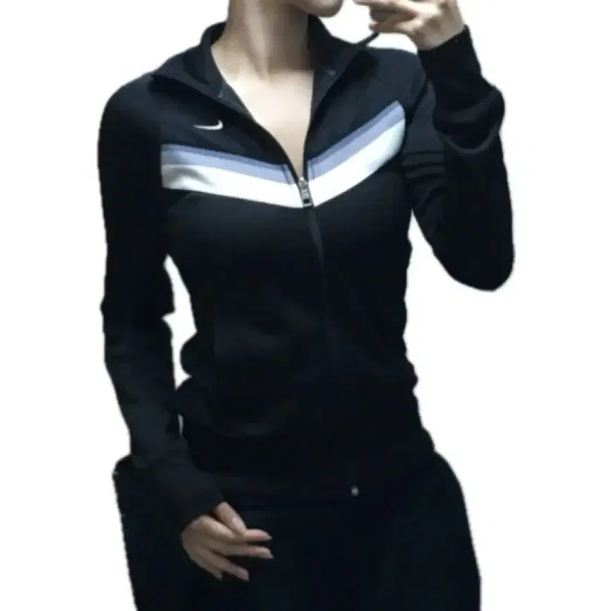 (착샷) Nike Women Swoosh Track Top 나이키 우먼